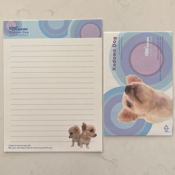 Kodomo Dog Letter Set Bundle in Blue 🐶 - Picture 7 of 9